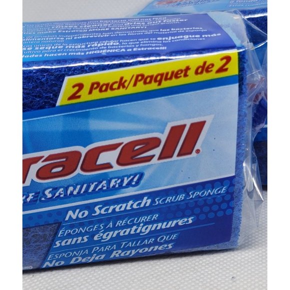 2 Brillo Basics Estracelli Sanitary 2 Pack No Scratch 2010 Armaly Soft Scrub Pad - Picture 14 of 16